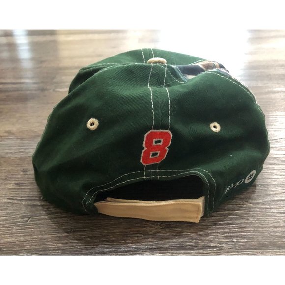 Marques Johnson 8 Milwaukee Bucks Hat SGA Green Cap Hat Adjustable - Picture 3 of 6